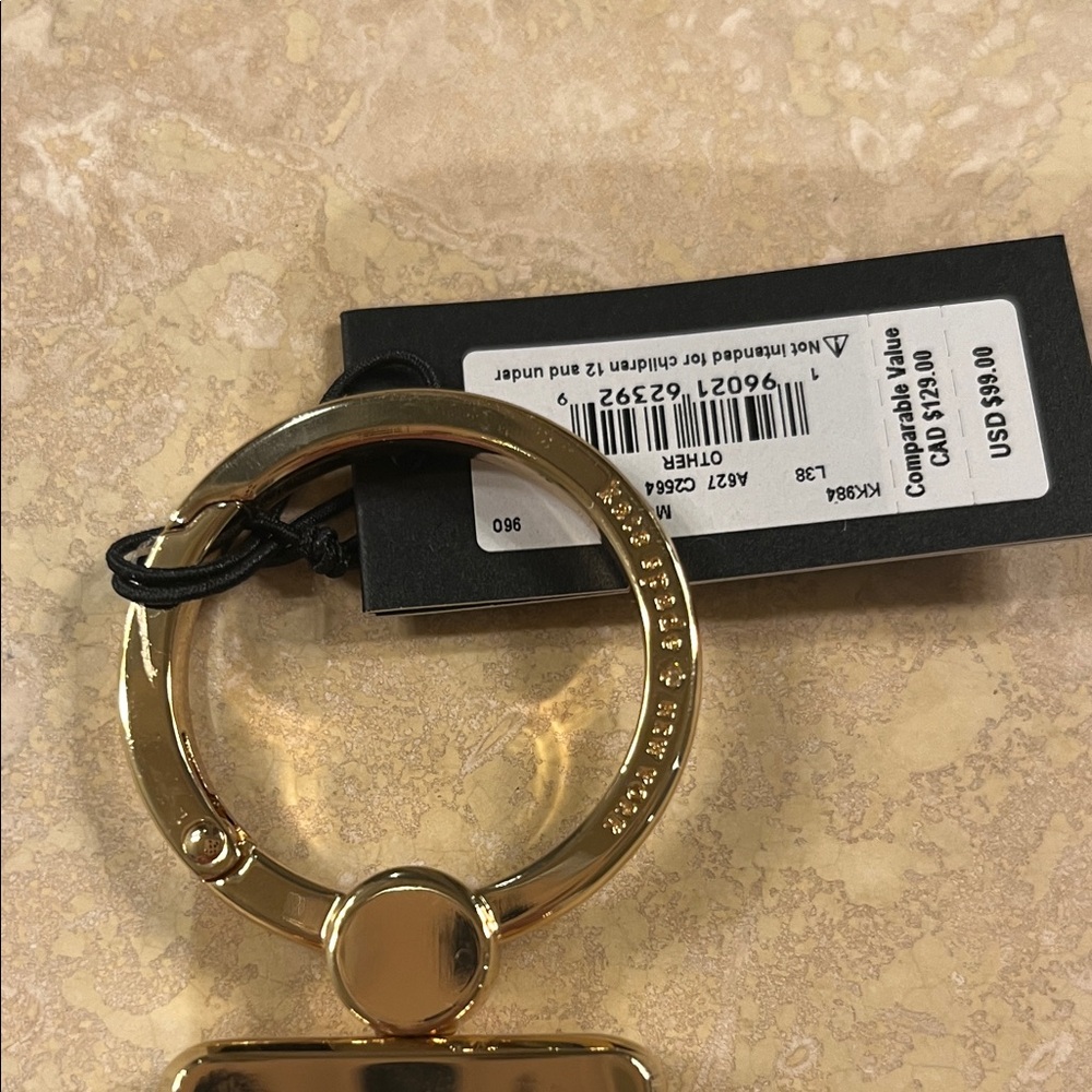 Kate Spade Multicolor Stripe Keychain - Picture 5 of 5